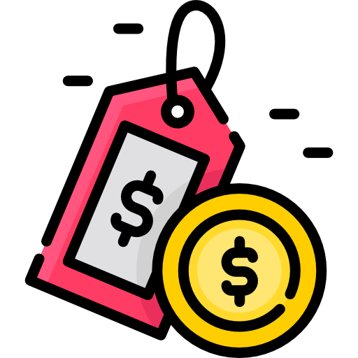 Affordable Everyday Prices Icon